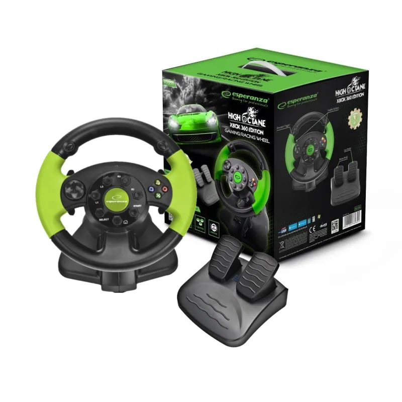 Руль игровой с КПП Esperanza EG104 Wheel